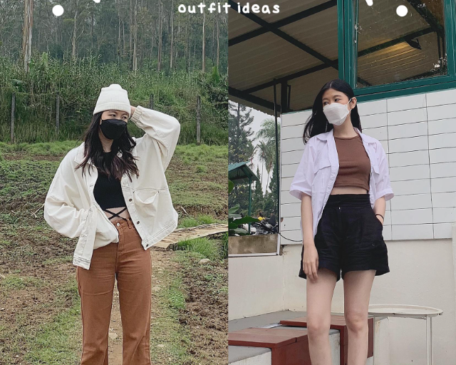 Inspirasi Fashion Outer Putih Cocok